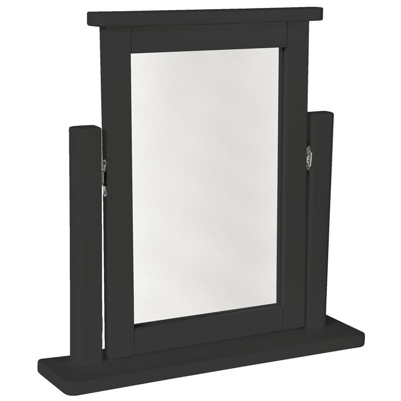 Hemsby Painted Dressing Table Mirror - Charcoal