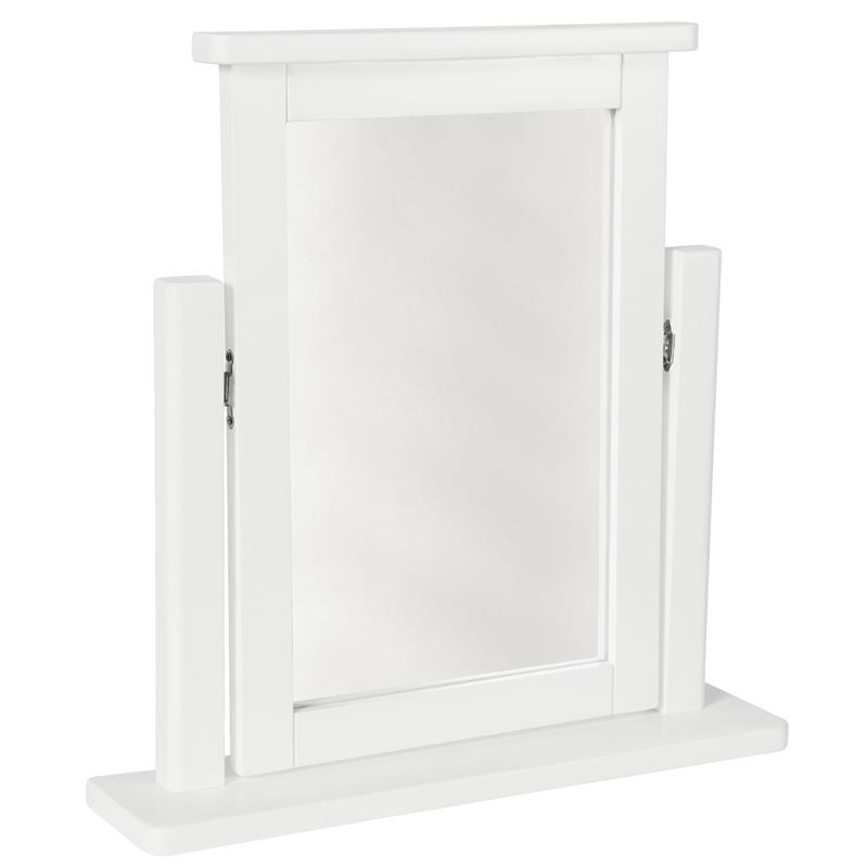 Hemsby Painted Dressing Table Mirror - White
