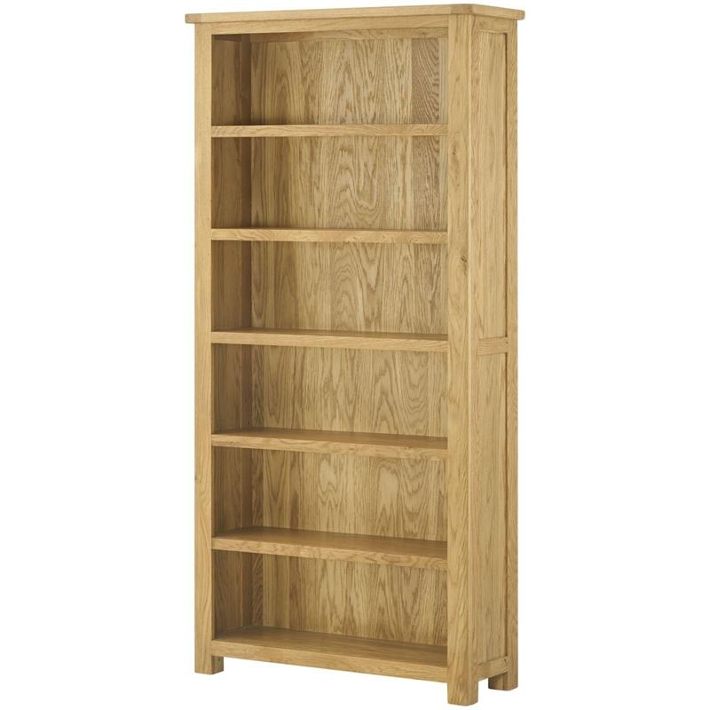 Plumpton Large Bookcase - Oak