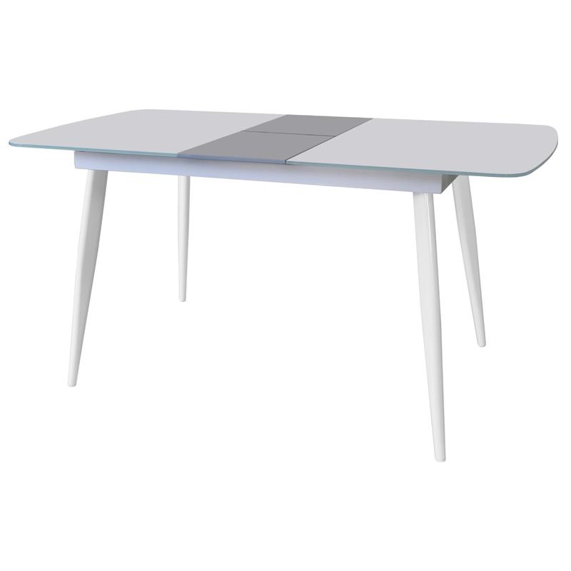 Ripon White Large Ext Dining Table