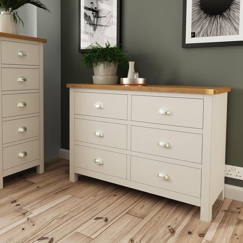 Rockland Painted 6 Drawer Chest