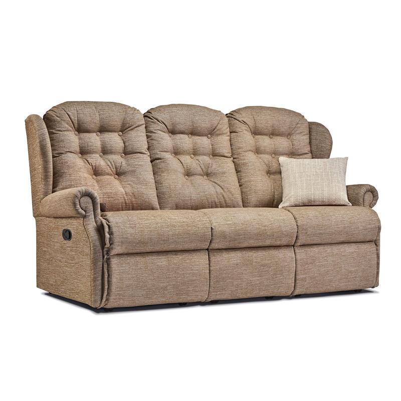 Lynford Small Rechargeable Powered Reclining 3-seater