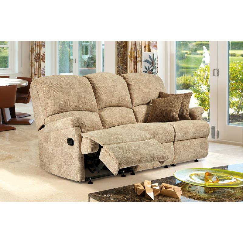Northwold Standard Rechargeable Powered Reclining 3-seater