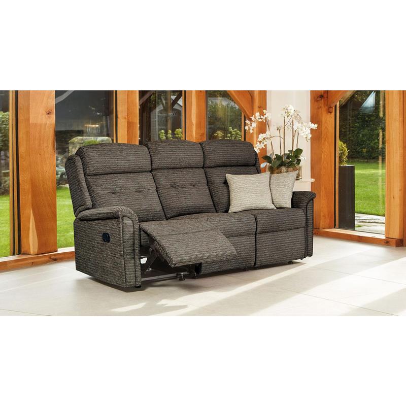 Roydon Small Rechargeable Powered Reclining 3-seater
