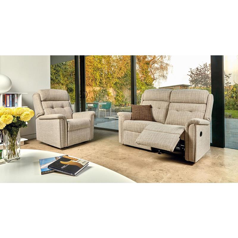 Roydon Standard Rechargeable Powered Reclining 2-seater