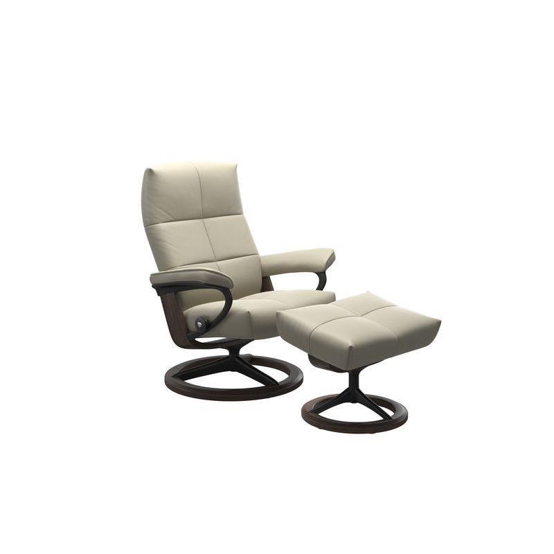 David (L) Signature Chair With Footstool