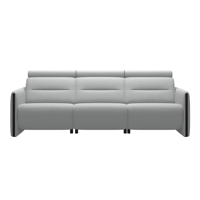 Emily Wood Arm 3 Seater