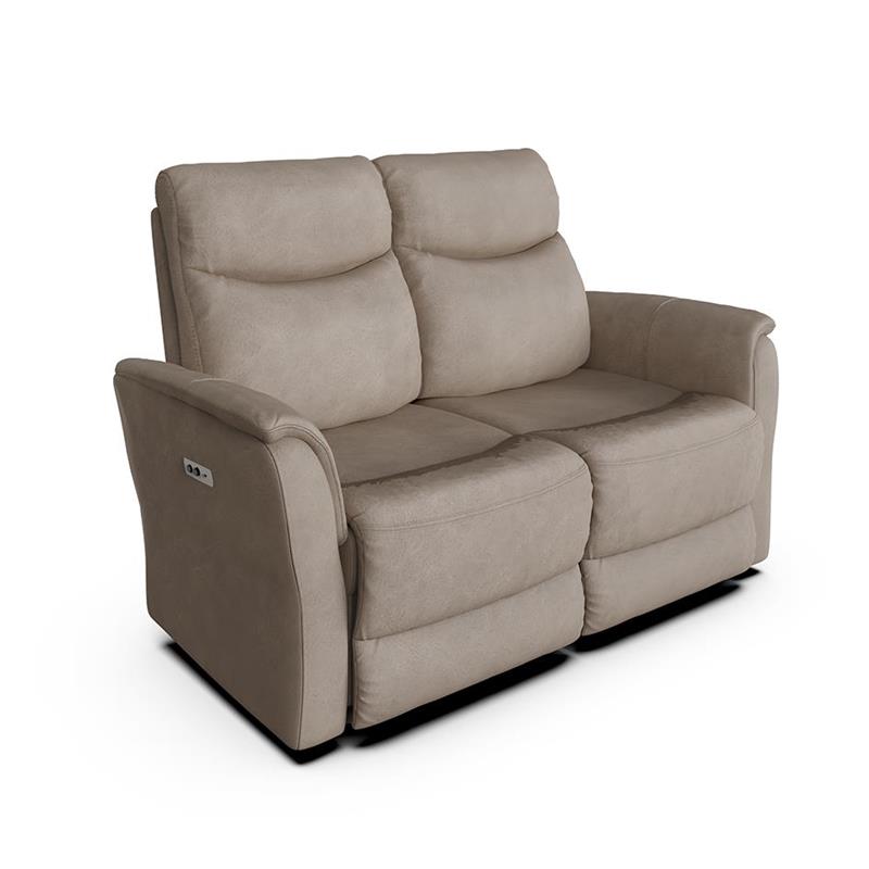 Mortimer 2 Seater Electric Recliner - Taupe
