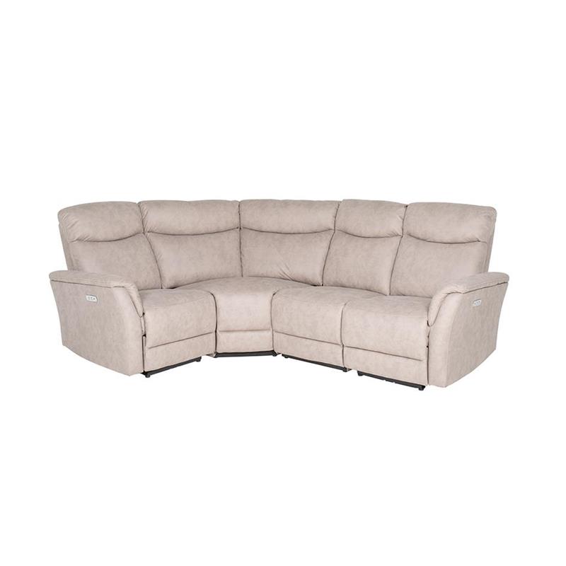 Mortimer Corner Group Electric Recliner 2C1 - Taupe