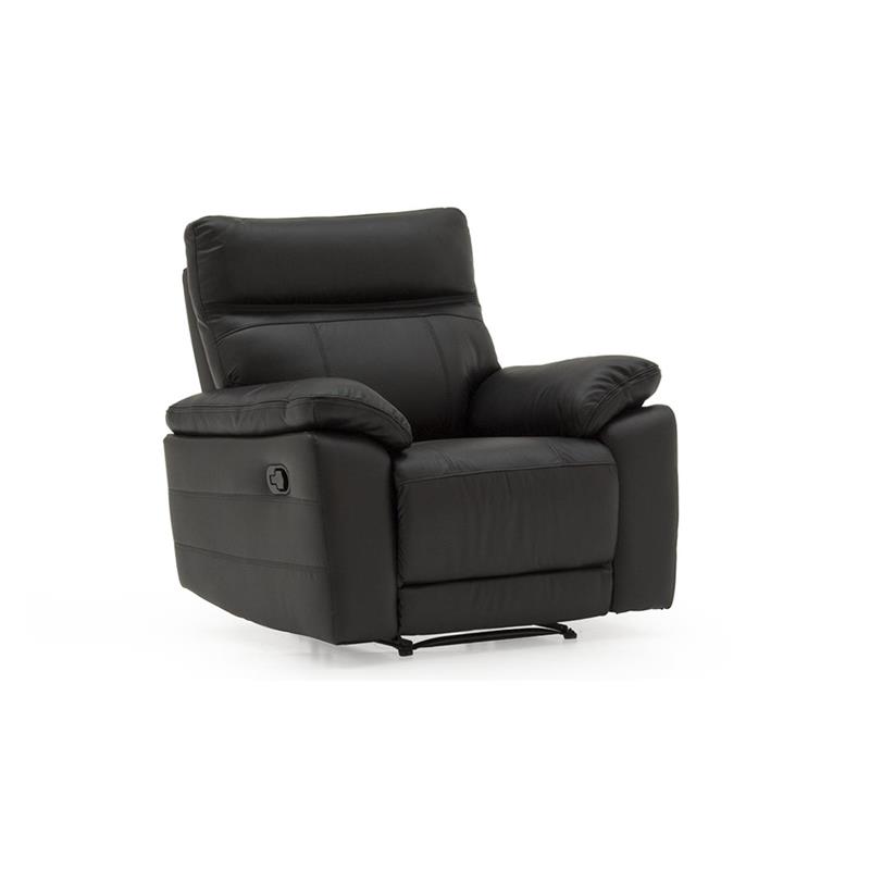 Pakefield 1 Seater Electric Recliner - Black